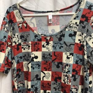 Lularoe Disney shirt.